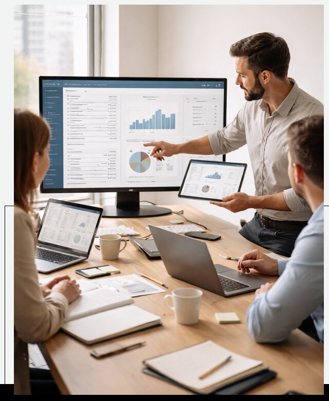 Разработка и внедрение ERP систем под бизнес в Железнодорожном