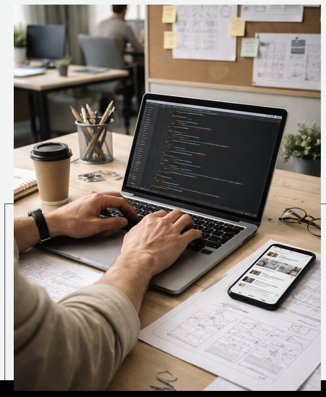 Разработка и запуск кастомных социальных сетей в Железнодорожном