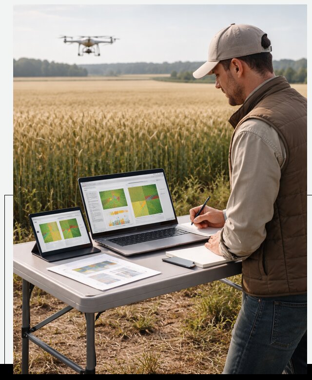 Система AI прогнозирования урожайности для точных агрономий в Железнодорожном