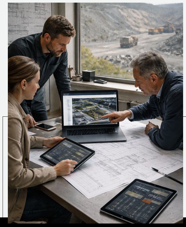 Разработка и внедрение систем для горнодобычи в Железнодорожном