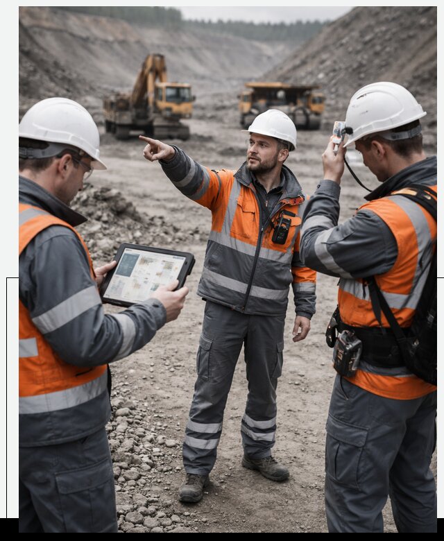 Система контроля персонала для горнодобывающей отрасли в Железнодорожном