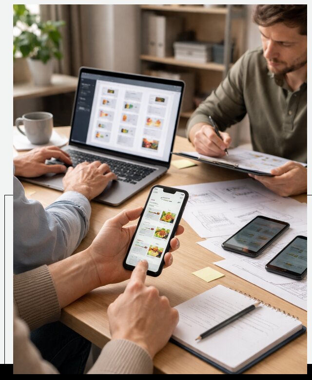 Разработка мобильного приложения торговой сети в Железнодорожном