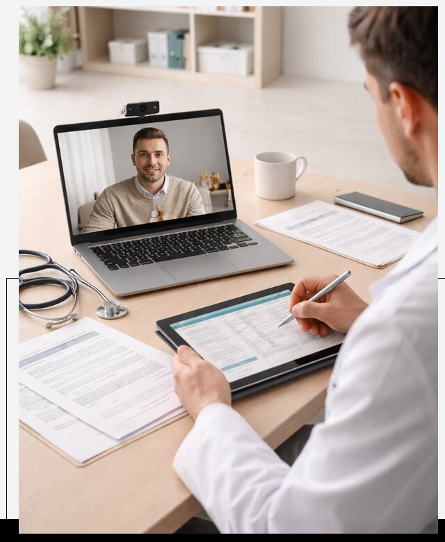 Разработка платформы телемедицины и видеоконсультаций в Железнодорожном