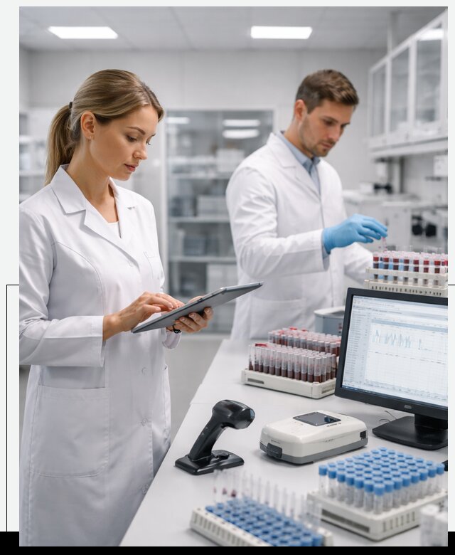 Разработка и внедрение LIMS системы для биотех лабораторий в Железнодорожном