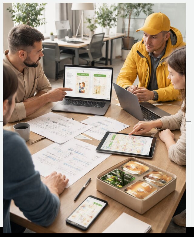 Разработка агрегатора доставки еды в Железнодорожном от 15381 р., АвикейЖлз